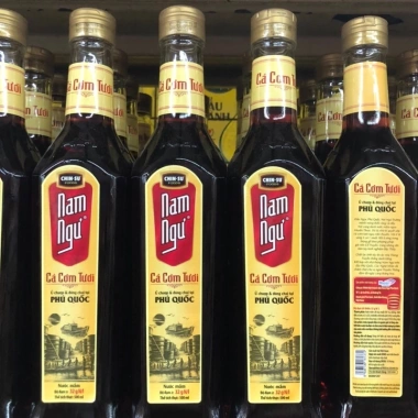 Nước Mắm Nam Ngư Cá Cơm Tươi 500ml Chai Thủy Tinh - Giảm Giá, Giá 83.000, Ngon, An Toàn