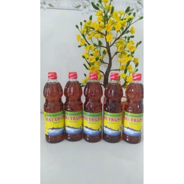 Nước Mắm Nhị Cá Cơm 1L Hải Trung Nhãn Đỏ - 5 Chai Giá Tốt 285k Giảm Đặc Biệt
