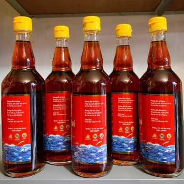 Nước Mắm Nhị Cá Cơm 584 Nha Trang 40% Đạm - Chai Thủy Tinh 500ml - Giá chỉ 97.000 5