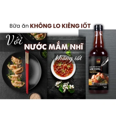 Nước Mắm Nhĩ Chay Ngon Từ Nấm Hương Không Iốt - An Toàn Tuyến Giáp, Giá 35.692 VND 3