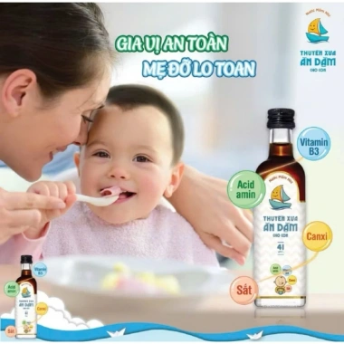 Nước Mắm Nhĩ Thuyền Xưa Ăn Dặm 65ml-250ml Hoàn Toàn Tự Nhiên, Ngon Giàu Dinh Dưỡng Cho Bé Giá 37.000 VND