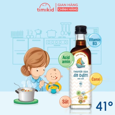 Nước Mắm Nhĩ Thuyền Xưa Ăn Dặm 65ml-250ml Hoàn Toàn Tự Nhiên, Ngon Giàu Dinh Dưỡng Cho Bé Giá 37.000 VND