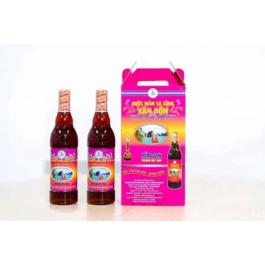 Nước mắm sá sùng Vân Đồn 40N Vanbest 2 chai 700ml - Giá ưu đãi 499.000₫
