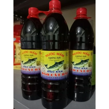 Nước mắm sạch cao cấp Lương Hải 3 chai 500ml Đặc sản Cát Hải giá ưu đãi 165.290₫