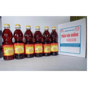 Nước mắm siêu sạch Trần Văn Hưởng nhãn xanh 6 chai nhựa 470ml - Giá chỉ 189.000₫ 2