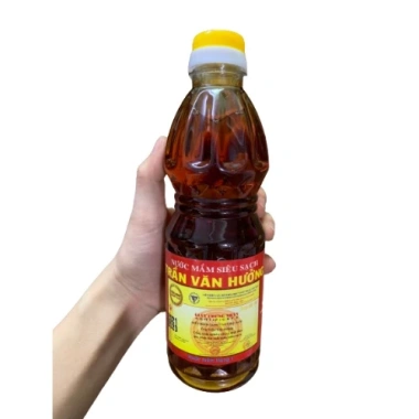 Nước mắm siêu sạch Trần Văn Hưởng nhãn xanh 6 chai nhựa 470ml - Giá chỉ 189.000₫ 4