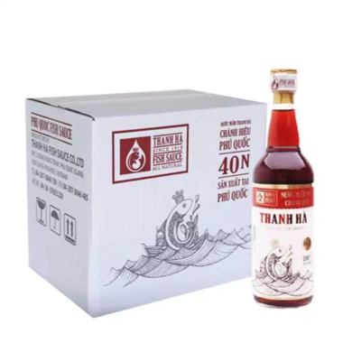 Nước mắm Thanh Hà 520ml - Hương vị truyền thống, giảm giá 21% chỉ 75.872 VND