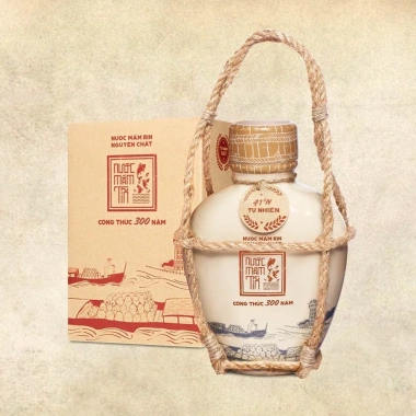 Nước mắm Tĩn Phan Thiết 41° Đạm 500ml bình gốm - Giá ưu đãi 295.000₫