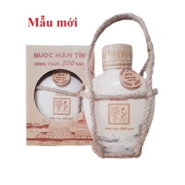 Nước mắm Tĩn Phan Thiết 41° Đạm 500ml bình gốm - Giá ưu đãi 295.000₫
