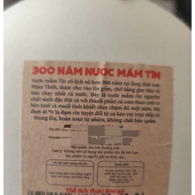 Nước mắm Tĩn Phan Thiết 41° Đạm 500ml bình gốm - Giá ưu đãi 295.000₫ 9 Nước mắm Tĩn Phan Thiết 41° Đạm 500ml bình gốm - Giá ưu đãi 295.000₫ 9