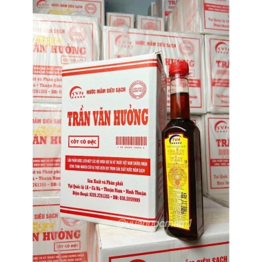 Nước mắm Trần Văn Hưởng cốt cô đặc 45N, hộp 6 chai 470ml – giá ưu đãi 565.000 VND