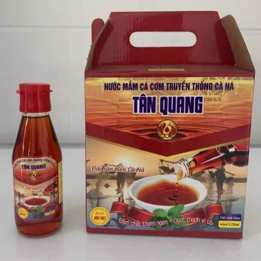 Nước mắm truyền thống chai 220ml - đặc biệt, hương vị đậm đà, giá ưu đãi 200k