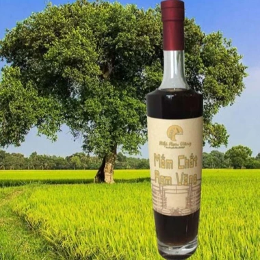 Nước mắm truyền thống Rơm Vàng chai thủy tinh nguyên chất, không chất bảo quản, chỉ 299.400₫
