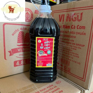 Nước Mắm Vị Ngư Can 4.800ml Siêu Tiết Kiệm - Giá 64.385đ, Giảm Giá Đặc Biệt