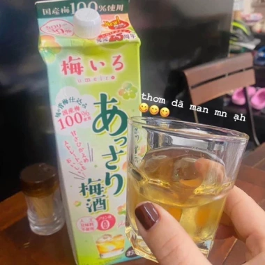 Nước mơ ngâm xanh Umeshu 2.000ml hộp giấy Nhật Bản - Giá ưu đãi 390.000 VNĐ 4