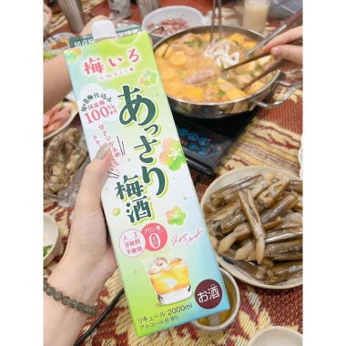Nước mơ ngâm xanh Umeshu 2.000ml hộp giấy Nhật Bản Giá ưu đãi 390.000đ giảm còn 390k 5 Nước mơ ngâm xanh Umeshu 2.000ml hộp giấy Nhật Bản Giá ưu đãi 390.000đ giảm còn 390k 5