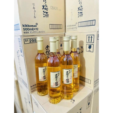Nước Mơ Vảy Vàng Kikkoman 500ml Nội Địa Nhật Bản - Giá Giảm 480k, Thơm Ngon, Dinh Dưỡng