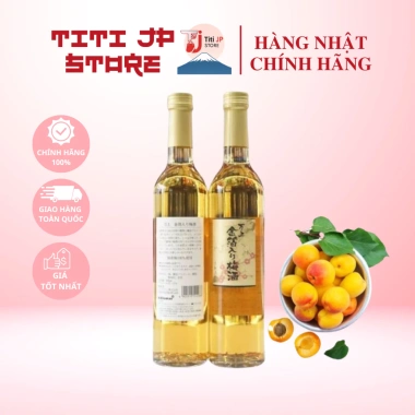 Nước Mơ Vảy Vàng Kikkoman Nhật Bản 500ml - Sang Trọng, Thơm Ngon, Giá 435.000đ Nước Mơ Vảy Vàng Kikkoman Nhật Bản 500ml - Sang Trọng, Thơm Ngon, Giá 435.000đ