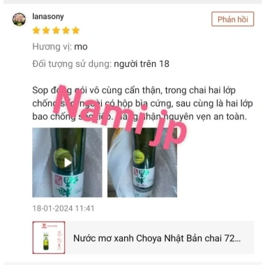 Nước mơ xanh Choya Nhật 720ml - Hàng chuẩn, giá ưu đãi 379.000đ, giảm 79.590đ