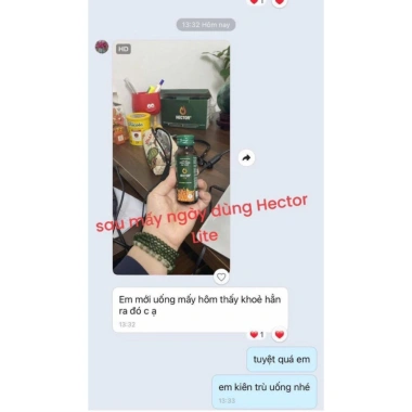 Nước Nấm Đông Trùng Hạ Thảo Hector Lite Chính Hãng – Hỗ Trợ Tiểu Đường, Giảm Đường Huyết, Giá 419.000₫
