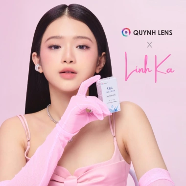 Nước Ngâm Lens Hàn Quốc QUYNH LENS - Giảm giá 45k, Dưỡng Mắt, Không Đau Khi Đeo 3