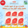 Nước ngọt có ga OKF vị bưởi Hàn Quốc 350ml - 6 lon, giá 92.400 VND giảm từ 113.652 VND