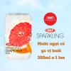 Nước ngọt có ga OKF vị bưởi Hàn Quốc 350ml - 6 lon, giá 92.400 VND giảm từ 113.652 VND 3