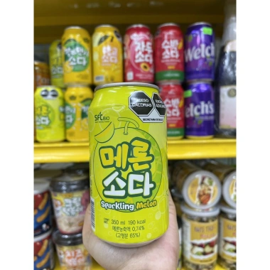 Nước Ngọt Có Gas SFC SODA Sparkling 350ml Nhập Khẩu Hàn Quốc - Tách Lẻ 1 Lon Giá 27.543₫