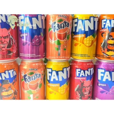 Nước ngọt Fanta Mỹ 355ml lon - Vị trái cây thơm, giải khát cực đã, chỉ 165.000₫