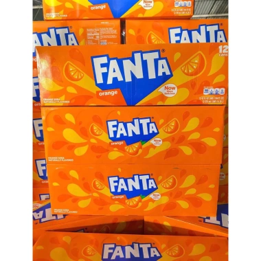 Nước ngọt trái cây GA Mỹ Nhật Fanta Nho Cam Đào Dứa - 12 lon 355ml, 24 lon 300ml, 30 lon 300ml Giá ưu đãi 550k