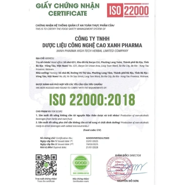 Nước nhàu hữu cơ Nano Noni Juice - Tăng đề kháng, dưỡng da, giảm giá 20% chỉ 280k