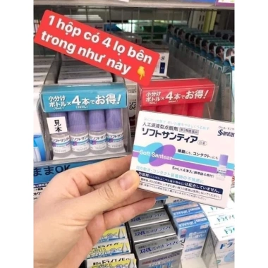 Nước Nhỏ Mắt Nhân Tạo Santen 5ml - Giá 65.000 VND, dưỡng ẩm, bảo vệ mắt, an toàn 3 Nước Nhỏ Mắt Nhân Tạo Santen 5ml - Giá 65.000 VND, dưỡng ẩm, bảo vệ mắt, an toàn 3