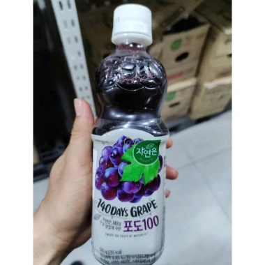 Nước Nho Woongjin Hàn Quốc Xách 12 Chai 180ml - 500ml - 1.5L Giá chỉ 69.000đ 3