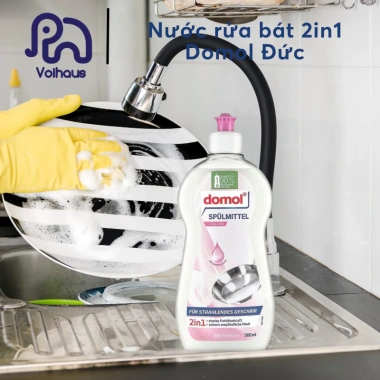 Nước Rửa Bát 2in1 Domol 500ml - Dưỡng Da Tay, Thơm Dịu, Sạch Nhờn, 65.000 VND 4