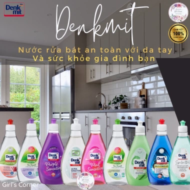 Nước rửa bát Denkmit Nature 500ml hương thơm tự nhiên nhập khẩu Đức 79.000 VND 9