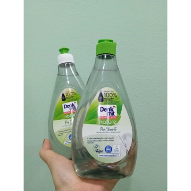 Nước rửa bát Denkmit thuần chay đậm đặc 500ml Da tay mềm mịn bát đĩa sạch bóng chính hãng giá 63.700₫ 4