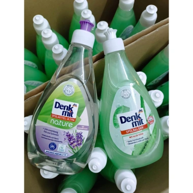 Nước rửa bát Denkmit thuần chay đậm đặc 500ml Da tay mềm mịn bát đĩa sạch bóng chính hãng giá 63.700₫ 5