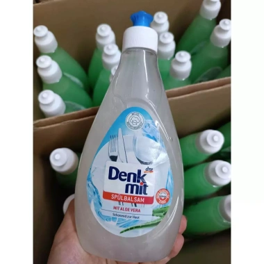 Nước rửa bát Denkmit thuần chay đậm đặc 500ml Da tay mềm mịn bát đĩa sạch bóng chính hãng giá 63.700₫ 8