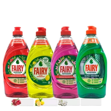 Nước rửa bát Fairy Đức 450ml - Giá giảm 19% - Sạch bát, thơm chanh, bảo vệ da tay, không gây hại môi trường