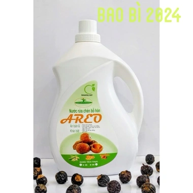 Nước rửa bát hữu cơ tinh dầu Quế Sả chanh 2L-4L, sạch bát, không hại da tay, an toàn cho bé 8
