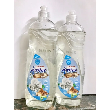 Nước rửa bát Imax hương quế 480ml - Giảm giá, chỉ 20.000đ, tẩy dầu mạnh, thơm mát
