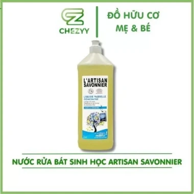 Nước rửa bát sinh học oải hương Artisan Savonnier 1L - Thân thiện môi trường, giá 138.179 VND 2