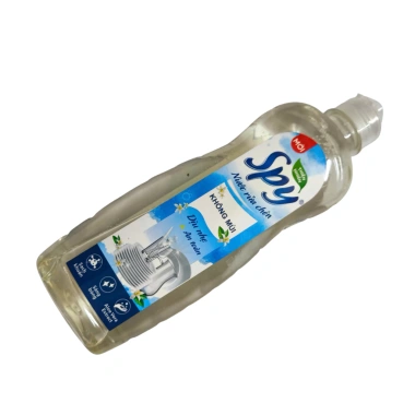 Nước rửa bát Spy 380ml thiên nhiên hương thơm dịu nhẹ - Không mùi, tinh dầu quế, cam yuzu, giá chỉ 15.000đ
