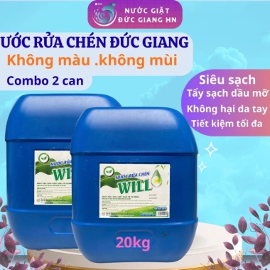 Nước rửa chén 20kg không hương, hương trà xanh - Giá 315k, giao nhanh toàn quốc
