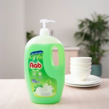 Nước rửa chén AAB Nhật Bản 2,2L - Sạch bám, tẩy dầu mỡ, an toàn da, giá chỉ 85.000₫
