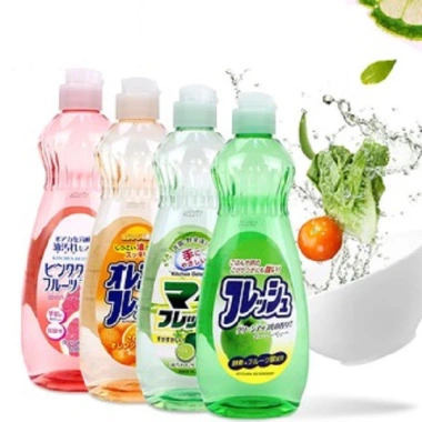 Nước rửa chén ăn dặm Rocket hương chanh bưởi cam táo 600ml dịu nhẹ, giá chỉ 25.000đ