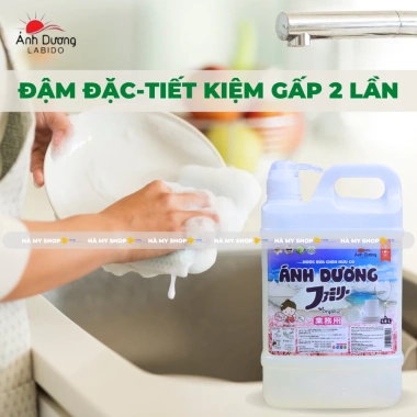 Nước Rửa Chén Ánh Dương 1.8L Tinh Chất Muối Biển - Sạch Nhờn, Không Hóa Chất, Bảo Vệ Da Tay, Giá Ưu Đãi 65.000₫ 4