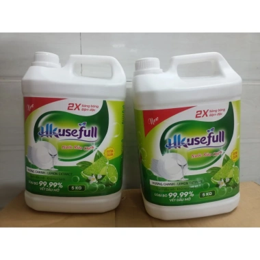 Nước rửa chén bát 2 can 10kg không nhờn nhớt, nhanh sạch, giá ưu đãi 45.000₫ 3