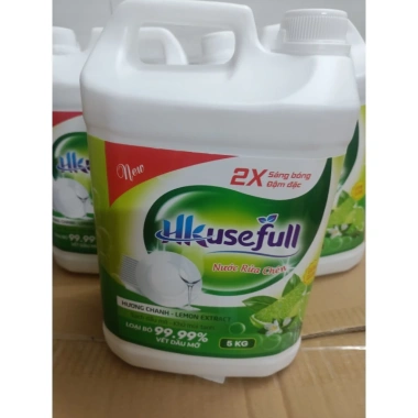 Nước rửa chén bát 2 can 10kg không nhờn nhớt, nhanh sạch, giá ưu đãi 45.000₫ 5