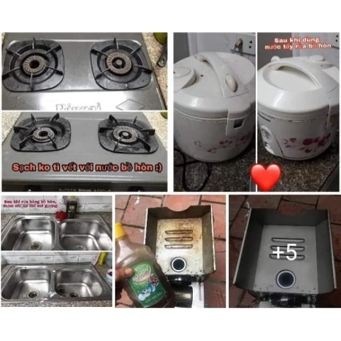 Nước rửa chén bát đa năng Enym bồ hòn Huna Home 2.2L Giá ưu đãi 250k, sạch bền, thơm tự nhiên